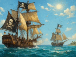 Bajak Laut, Kisah Hantu Penguasa Lautan Dunia
