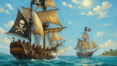 Bajak Laut, Kisah Hantu Penguasa Lautan Dunia