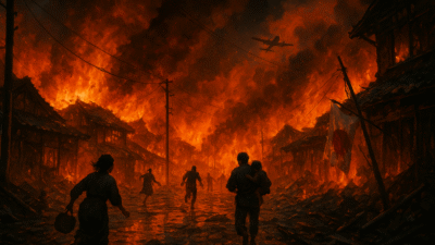 Tokyo, Jeritan Di Bawah Langit yang Terbakar – 1